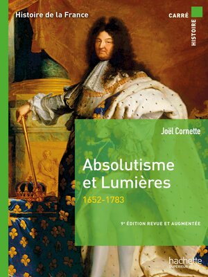 cover image of Absolutisme et Lumières (1652-1783)